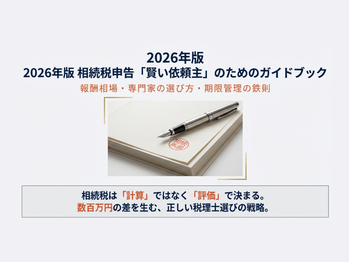 相続税申告 失敗しない税理士への依頼術